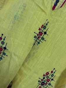 Yellow Floral Summer Dress