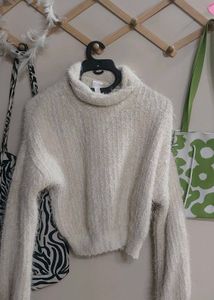 Cozy Cream Turtleneck Sweater