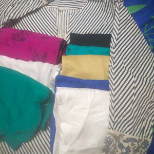 Used Top Leggings And Dupattas