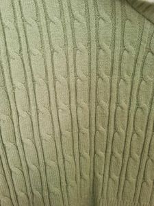 Sage Green Knit Layered Top