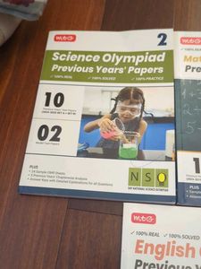 Olympiad Exam Prep Books - Set of 3