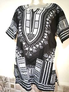 Ethnic Print Kurta Chest 46-48 inches/ Large Size