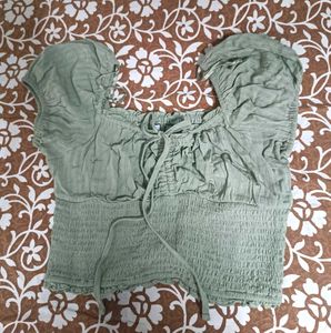 Sea Green Top