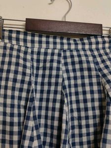 Gingham Mini Skirt