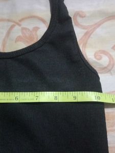 Black Halter Top