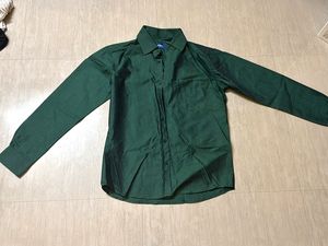 Emerald Green Long Sleeve Shirt