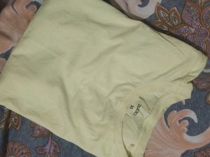 Casual Yellow T-Shirt