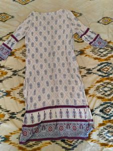 Floral Print Kurta