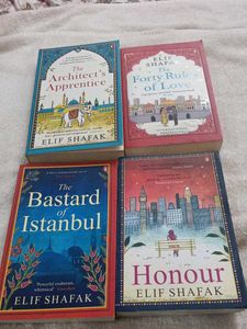 Elif Shafak Book Set 4 boo