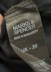 Marks &amp; Spencer Formal Black Shirt