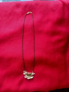Parrot Pendent Black Beads