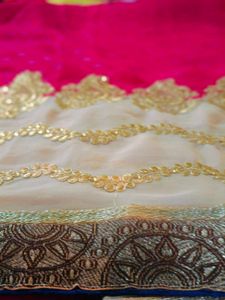 Elegant Pink Saree
