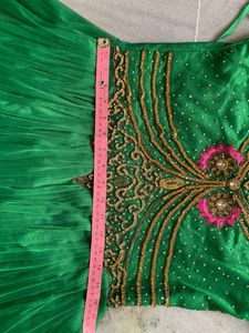 Green Colour Dress For Party Wear