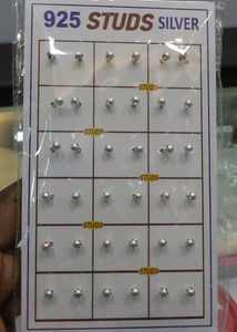 925 Pure Silver Stud Kadukan
