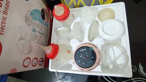 LuvLap Breast Pump- Adore Double .. Dual Bottle