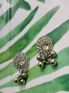 Jwellery Set Necklace Earrings Silver Oxidised