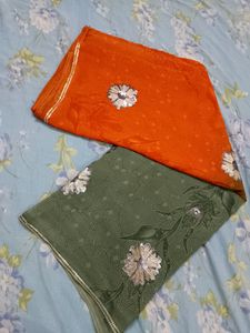 Double Colour Elegant Saree