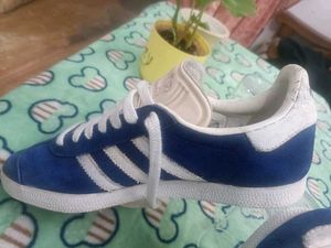 Authentic Adidas Gazelle Blue Casual Shoes