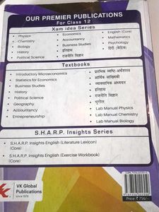 Xam Idea Maths Class 12 2024-25 Version