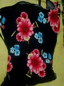 Floral Print Skirt