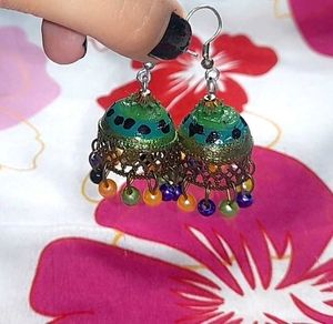 Handmade Jhumka Earrings