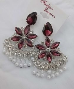 Rhinestone &amp; Pearl Jewelry Set