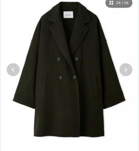 Drop Shoulder Loose Fit Coat