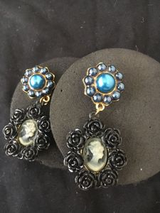 Unique Cameo Earrings