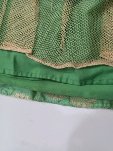 Pista Green Dhawani (skirt, blouse and dupatta)