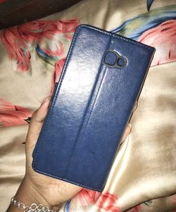 Flip Cover Samsung Galaxy J7 Prime Blue Colour