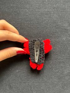 Crochet Angry Hair Clip