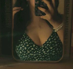 Korean Floral Top
