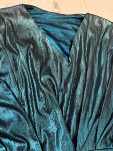 Shimmering Teal Party Dress