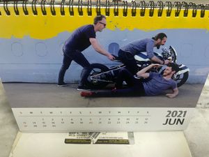 Royal Enfield 2021 Desk Calendar –  Collectible