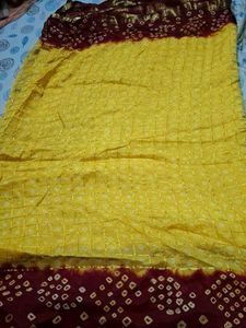Yellow Saree