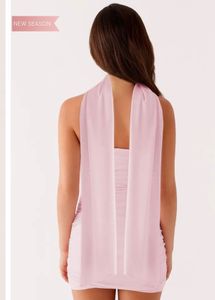 Pink Bodycon Mini Dress
