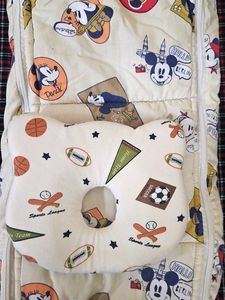 3 In 1 Cushion Comfortable Baby Nest + Free Pillow