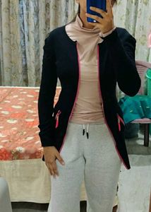 Sweater Dress Cum Cardigan