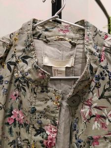 Floral Print Jacket