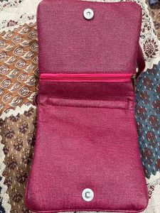 new Maroon Crossbody Bag