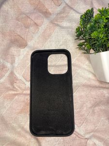 iphone 14 Pro Black Silicone Case