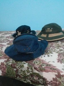 Combo Of Three Hats