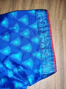 Saree With Stiched Blouse