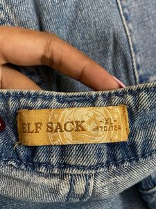 Embroidered Denim Jeans