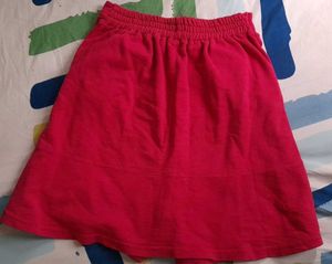 Pink Mini Skirt