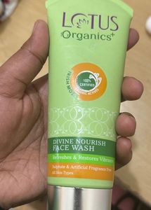 Lotus Organics+ Divine Face Wash