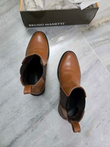 Bruno Manetti - "Tan Flat Boots"