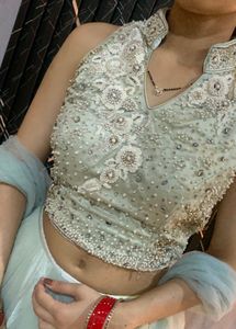 Beautiful Embroidery Net Lehanga🎀💝💗