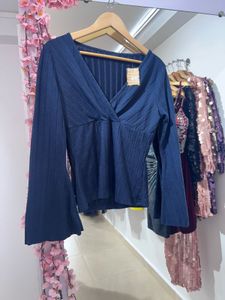 Stylish Navy Blue Top