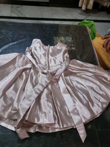 Silk Beautiful Shiny Frock